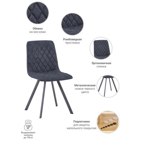 Купить Стул Mate синий по низкой цене