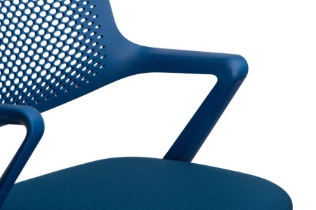 Офисные кресла - Кресло Dream B2202 Темно-синий