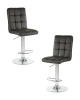 Набор 2 шт Стул барный DOBRIN KRUGER, чёрный