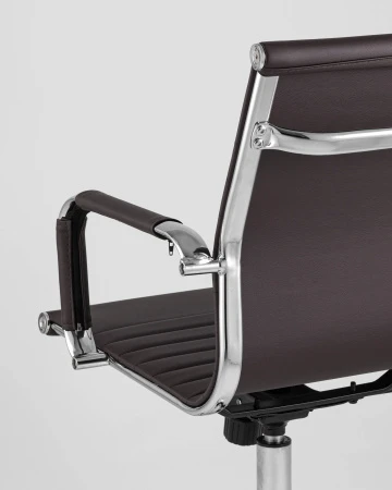 Офисные кресла - Кресло офисное TopChairs City S коричневое