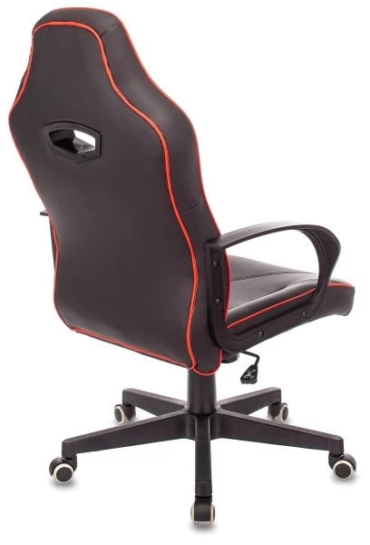 Кресло игровое Zombie VIKING XS черный эко.кожа крестов. пластик