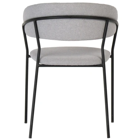 Купить Стул Turin серый с чёрными ножками по низкой цене
