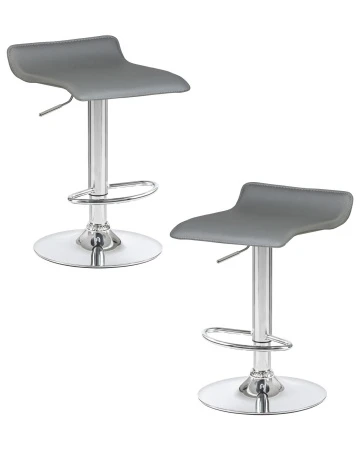 Набор 2 шт Стул барный DOBRIN TOMMY, серый