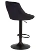 Купить Набор 2 шт Стул барный DOBRIN LOGAN BLACK, черный велюр (MJ9-101) в интернет-магазине КупиКресла.ру