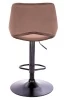 Купить Барный стул Everprof Flash Ткань Шоколад по выгодной цене для кафе, ресторанов и кухни