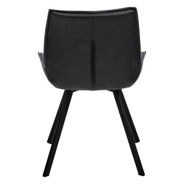 Купить Стул Soft серо-голубой с чёрным, рогожка по низкой цене