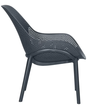 Купить Кресло DOBRIN LONZO, антрацит (GR-12) с УФ-защитой по низкой цене