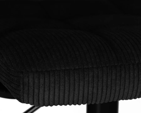 Купить Набор 2 шт Стул барный DOBRIN KRUGER ARM BLACK, черный вельвет (LAR-E2041-52) в интернет-магазине КупиКресла.ру