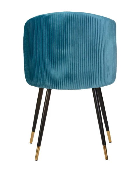 Купить Стул обеденный DOBRIN MARY, морская волна велюр (1922-7) по низкой цене
