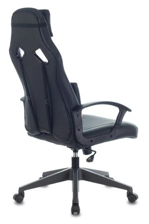 Кресла для геймеров - Кресло игровое Zombie DRIVER черный/желтый искусственная кожа с подголов. крестовина пластик