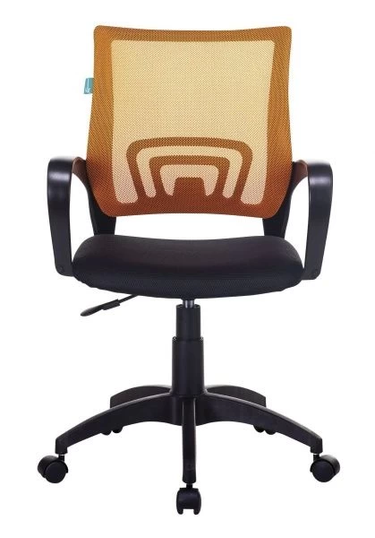 Кресло Бюрократ CH-695NLT оранжевый TW-38-3 сиденье черный TW-11 сетка/ткань крестовина пластик | Купить в КупиКресла.ру