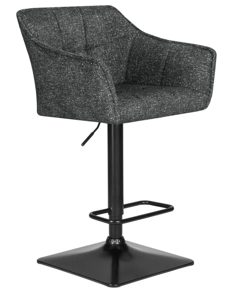 Стул барный DOBRIN RALF, серый твид (LEO11) для кафе, ресторанов и кухни