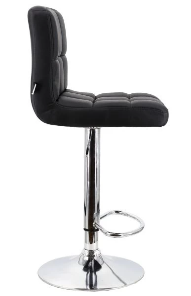Барный стул Барный стул Everprof Asti Экокожа Черный для кафе, ресторанов и кухни