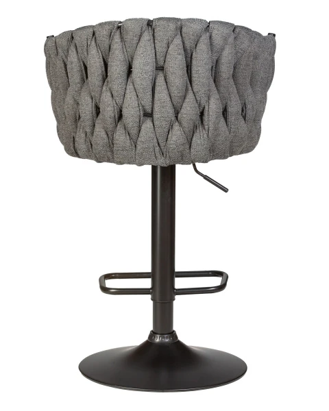 Стул барный DOBRIN LEON, графитовая ткань (LAR-275-21) для кафе, ресторанов и кухни