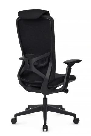 Эргономичные кресла - Кресло Gemini EGE-002A Черный пластик/Черный