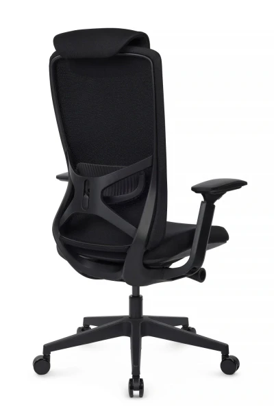 Кресло Gemini EGE-002A Черный пластик/Черный | Купить в КупиКресла.ру