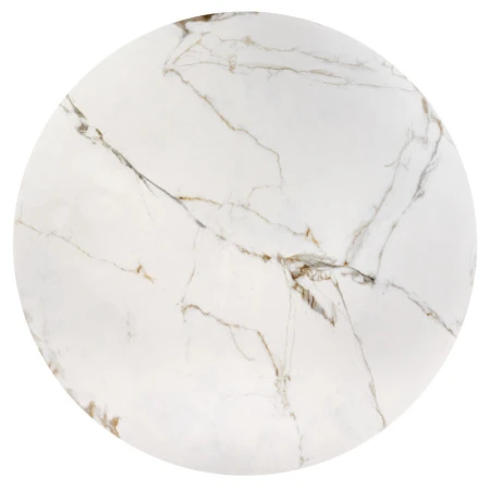 Купить Стол Aura D110, керамогранит Ravena Natural, золотой по низкой цене