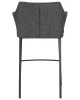 Купить Стул барный DOBRIN LUCAS, серая ткань (F-22) по выгодной цене для кафе, ресторанов и кухни