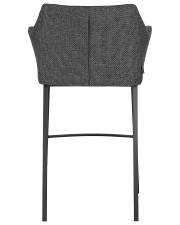Купить Стул барный DOBRIN LUCAS, серая ткань (F-22) по выгодной цене для кафе, ресторанов и кухни