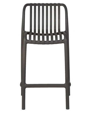 Купить Набор 4 шт Стул полубарный DOBRIN CHLOE, темно-серый в интернет-магазине КупиКресла.ру