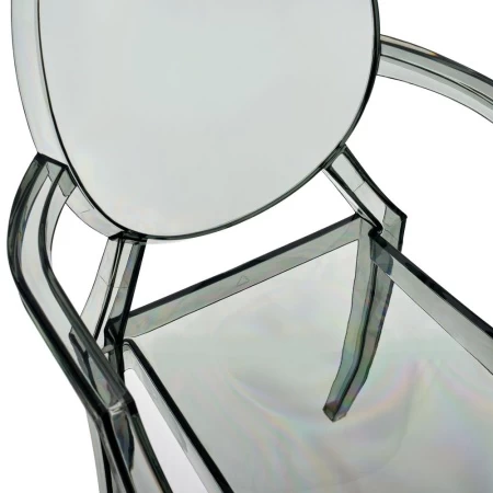 Купить Стул Louis Ghost прозрачный серый по низкой цене