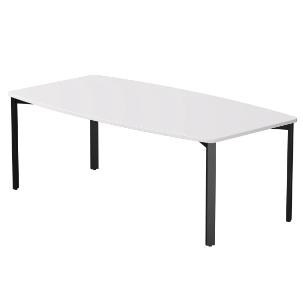 Купить Стол переговорный Everprof EVO (ЭВО) 2100х1100x755 Белый/Черный по низкой цене