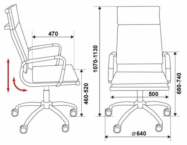Кресло руководителя Бюрократ Ch-993 светло-коричневый эко.кожа крестовина металл хром | Купить в КупиКресла.ру