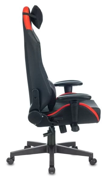 Кресло игровое Zombie HERO BATTLEZONE PRO черный/красный искусственная кожа с подголов. крестовина пластик | Купить в КупиКресла.ру