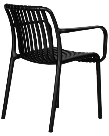 Купить Набор 3 шт Стул обеденный DOBRIN WALTER, черный (B-03) в интернет-магазине КупиКресла.ру