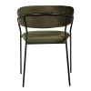 Купить Стул Turin зеленый с чёрными ножками по низкой цене