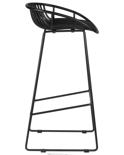 Купить Набор 4 шт Стул барный DOBRIN FRANK, черный по низкой цене