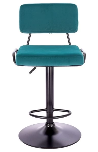 Барный стул Everprof Bit Ткань Изумруд для кафе, ресторанов и кухни