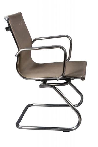 Кресло Бюрократ CH-993-Low-V золотистый сетка низк.спин. полозья металл хром | Купить в КупиКресла.ру