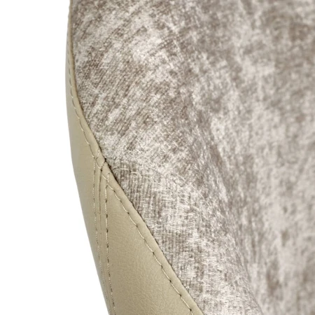 Купить Стул Bruno латте шенилл с экокожей с поворотным механизмом по низкой цене