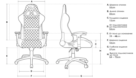 Кресла для геймеров - Кресло компьютерное игровое Cougar ARMOR One Black-Orange