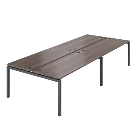 Бенч двойной на 4 рабочих места АМБ-005-4