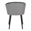 Купить Стул Paola чёрный с жаккардом в интернет-магазине КупиКресла.ру