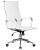 Кресла руководителя - Офисное кресло для руководителей DOBRIN CLARK SIMPLE, белый