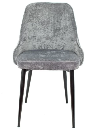 Купить Стул для кухни Бюрократ KF-5_2 комплект 2шт серый Light 19 металл черный на ножках (KF-5/LT19_2) в интернет-магазине КупиКресла.ру