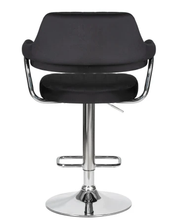 Купить Набор 2 шт Стул барный DOBRIN CHARLY, черный велюр (MJ9-101) в интернет-магазине КупиКресла.ру