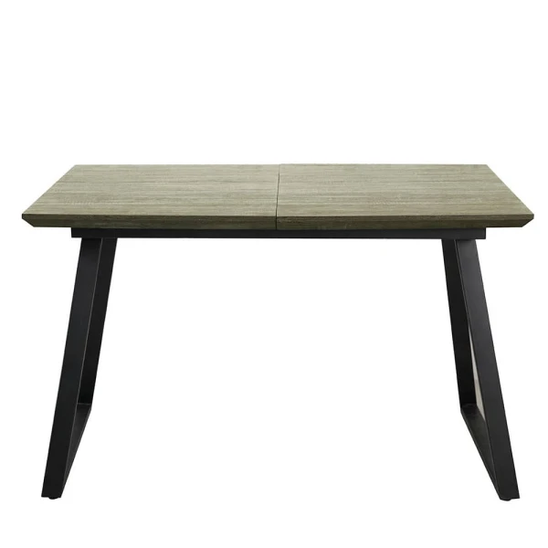 Купить Стол Stockholm раскладной 120-160х80х75см, серый дуб по низкой цене