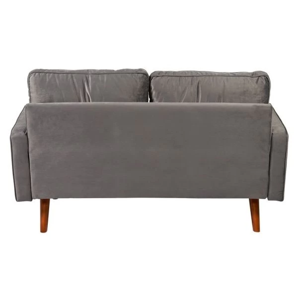 Купить Диван Scott двухместный серый по низкой цене