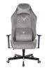 Кресла для геймеров - Кресло игровое Knight N1 Fabric серый Light-19 с подголов. крестов. металл