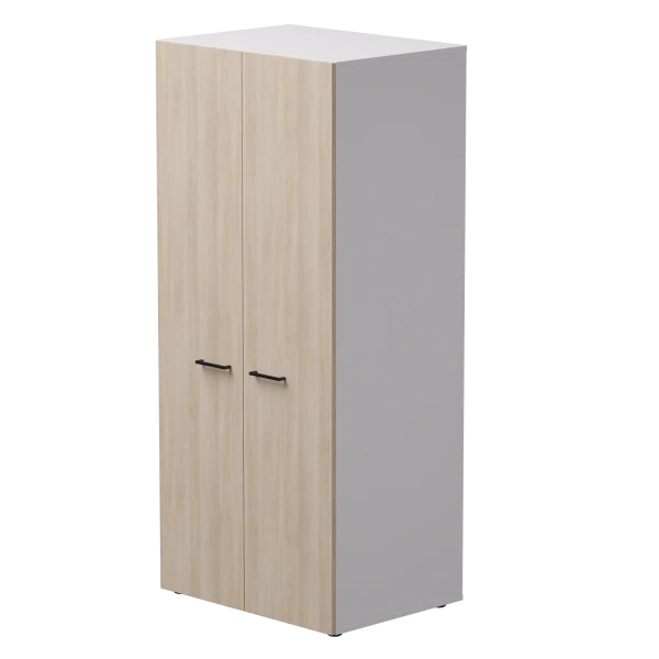 Купить Гардероб глубокий Everprof EVO (ЭВО) 800х602x1835 Белый/Дуб Соната по низкой цене
