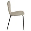 Купить Комплект из 2-х стульев Seven Style латте велюр с чёрными ножками в интернет-магазине КупиКресла.ру