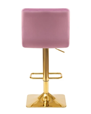 Купить Набор 2 шт Стул барный DOBRIN GOLDIE, пудрово-сиреневый велюр (MJ9-52) в интернет-магазине КупиКресла.ру