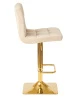 Купить Набор 2 шт Стул барный DOBRIN GOLDIE, бежевый велюр (MJ9-10) в интернет-магазине КупиКресла.ру