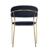 Купить Стул Turin чёрный с золотыми ножками в интернет-магазине КупиКресла.ру