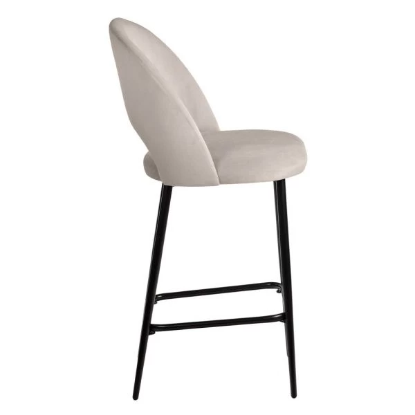 Стул полубарный Leo латте для кафе, ресторанов и кухни