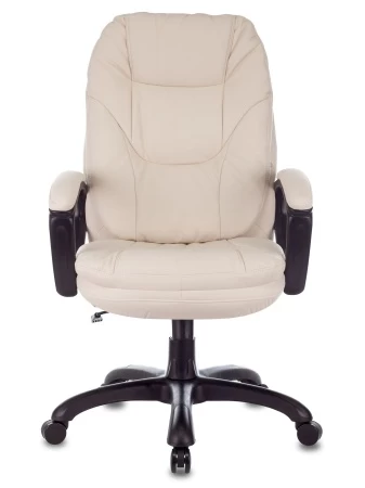 Кресла руководителя - Кресло руководителя Бюрократ CH-868N слоновая кость OR-10 эко.кожа крестовина пластик